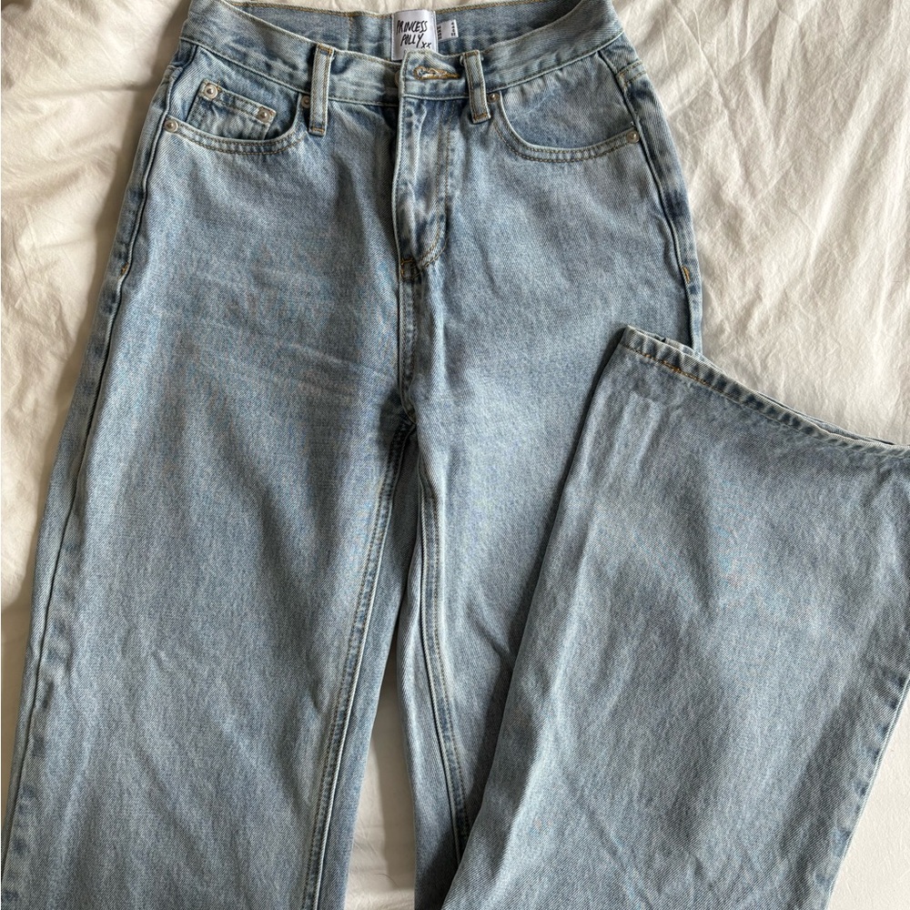 High Waist Wide Leg Jeans
